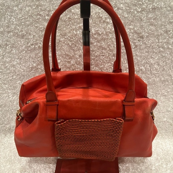 Salvatore Ferragamo Gancini Leather Handbag